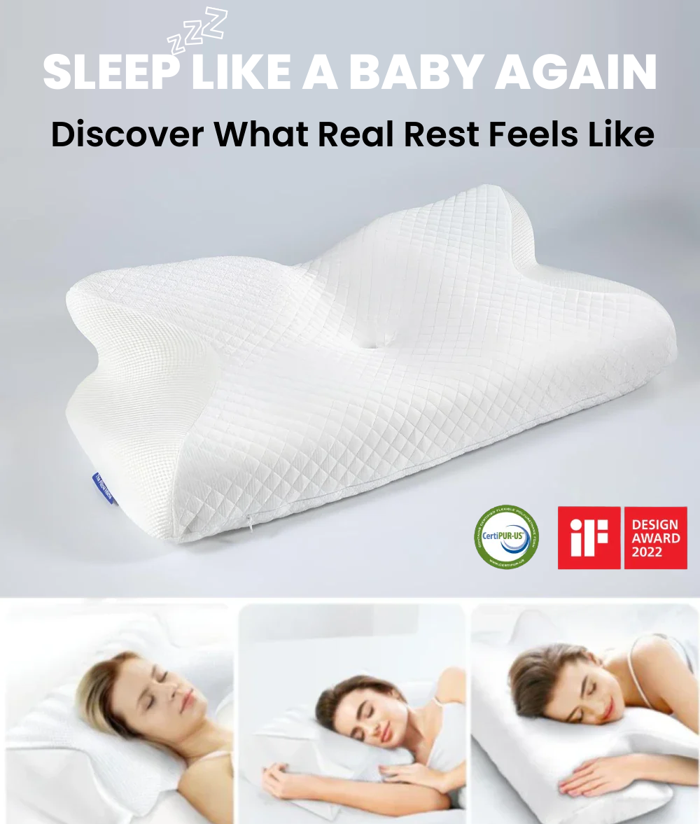 Truebelle Cozy Memory Foam Neck Pillow